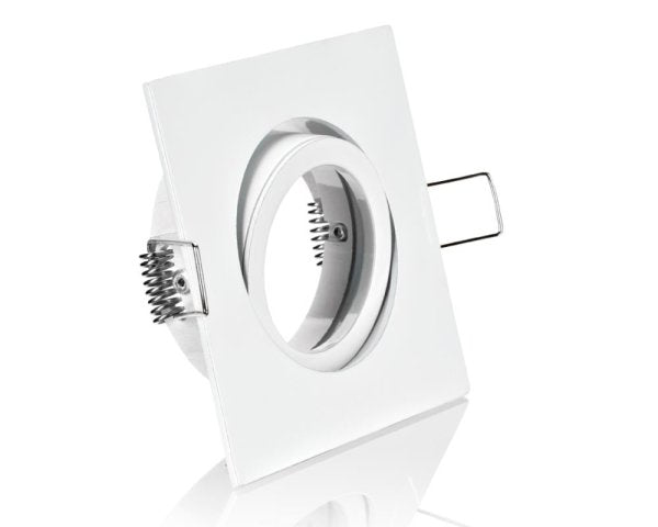 LED Einbaustrahler Weiß Eckig