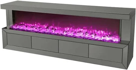 Kamin Schwarz glanz