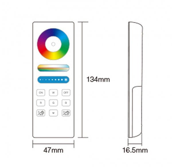 Touch RGB+CCT Fernbedienung