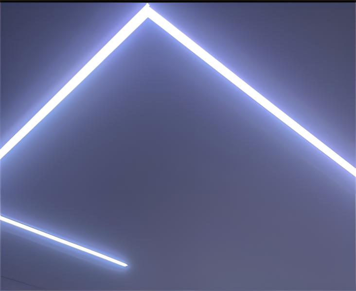 LED Alu Profil Ein putz Trockenbau „TROCKENBAU-T" 58x23mm Länge 2m Silber