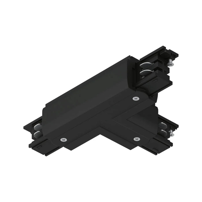 Verbindungsstück für 3-Phasen Schiene | T-Form | schwarz