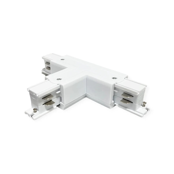 Verbindungsstück für 3-Phasen Schiene | T-Form | weiß