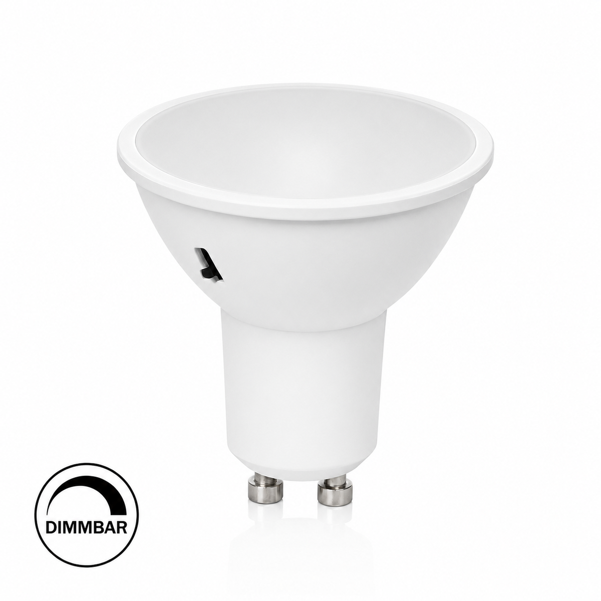 GU10 LED Leuchtmittel 5W 230V Kappe – CCT 3000K/4000K/6000K – 3 Lichtfarben – dimmbar – für Einbaustrahler