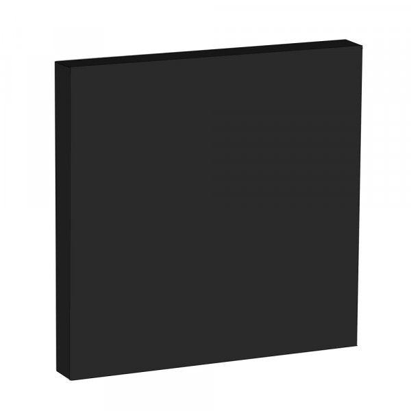 Treppenbeleuchtung - LED Wandeinbauleuchte Under in Schwarz eckig - 230V 1,5W