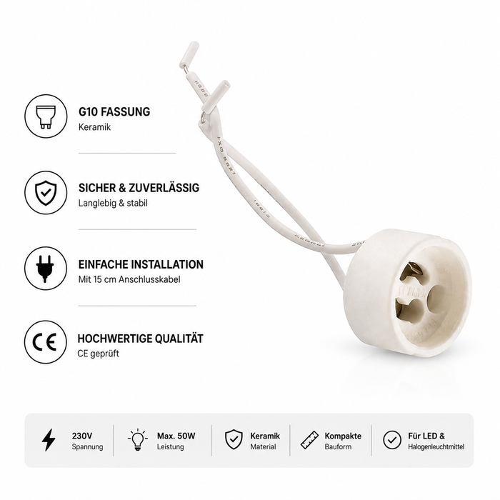 LED Einbaustrahler GU10 5W – IP44 Eisengebürstet – Einbaumaß 57 mm – 3000K/4000K/6000K – 400 Lumen