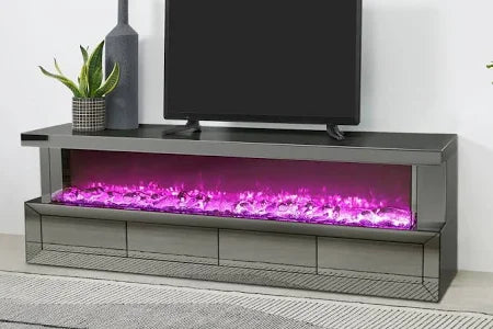 Kamin Schwarz glanz