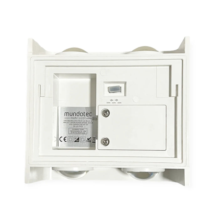 LED Wandleuchte Schwarz 4W | CCT | IP65